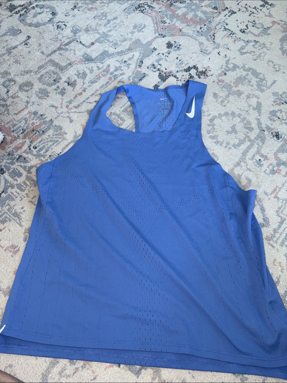 Nike AeroSwift Dri-FIT ADV Running AeroSwift Blue  Tank size large